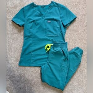 Figs Cactus Scrub Set xs/xxsp